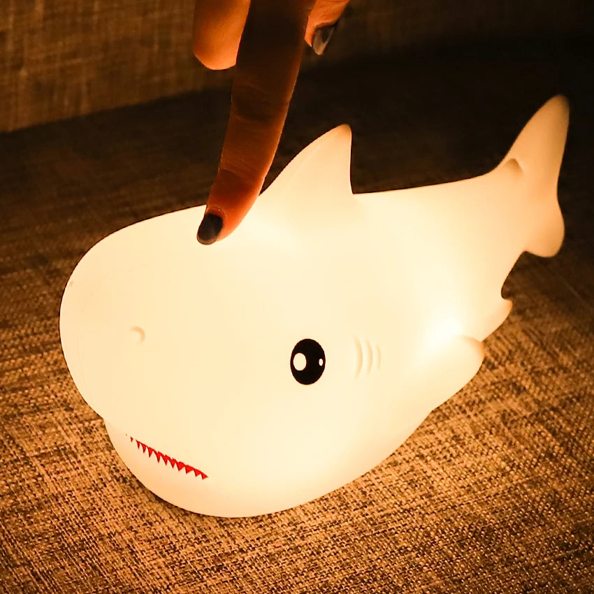 Mes animaux déco - Bob le Requin la Veilleuse marine