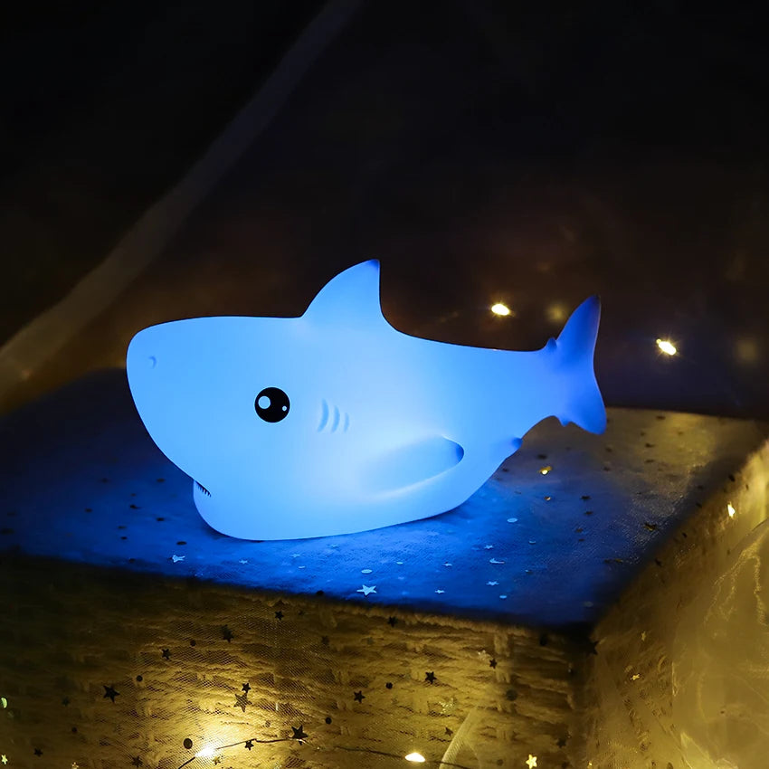 Mes animaux déco - Bob le Requin la Veilleuse marine