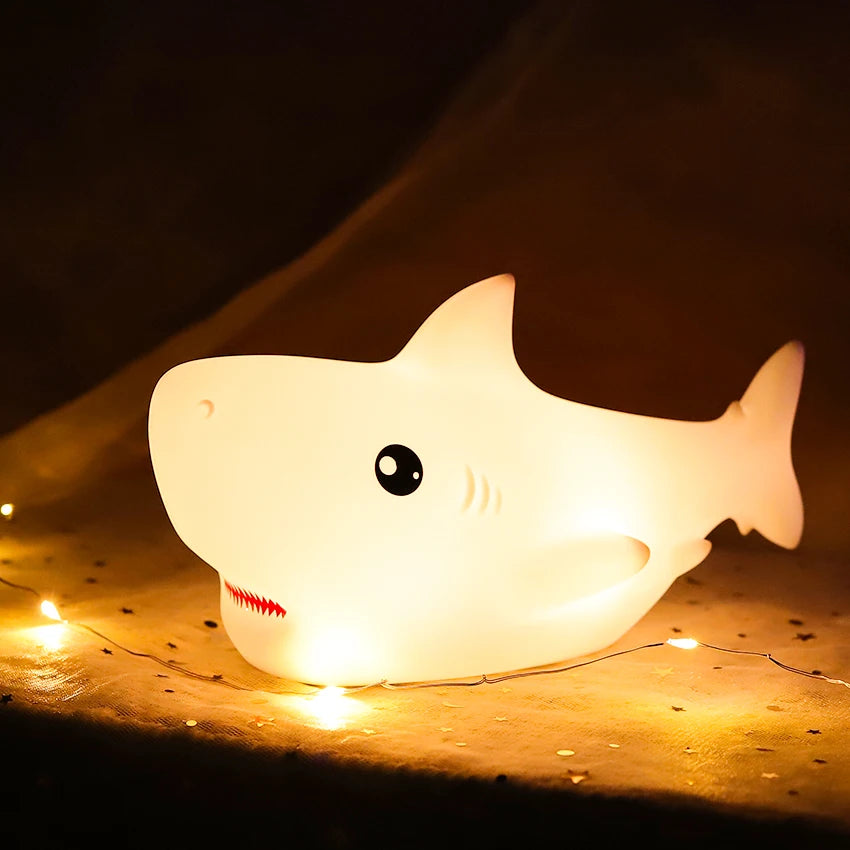 Mes animaux déco - Bob le Requin la Veilleuse marine