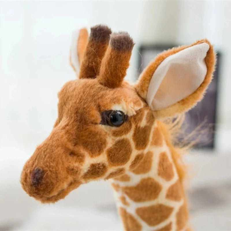 Mes animaux déco- Girafe en peluche géante jouet pour enfants