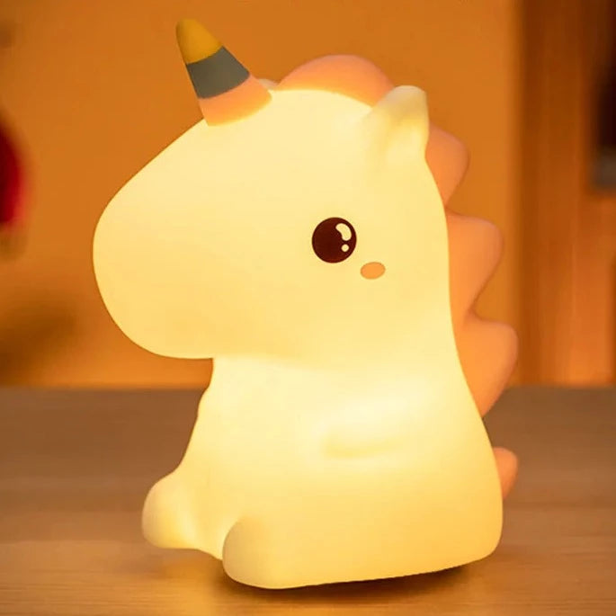 Mes animaux déco - Veilleuse Licorne en Silicone - Nuits chambre enfant