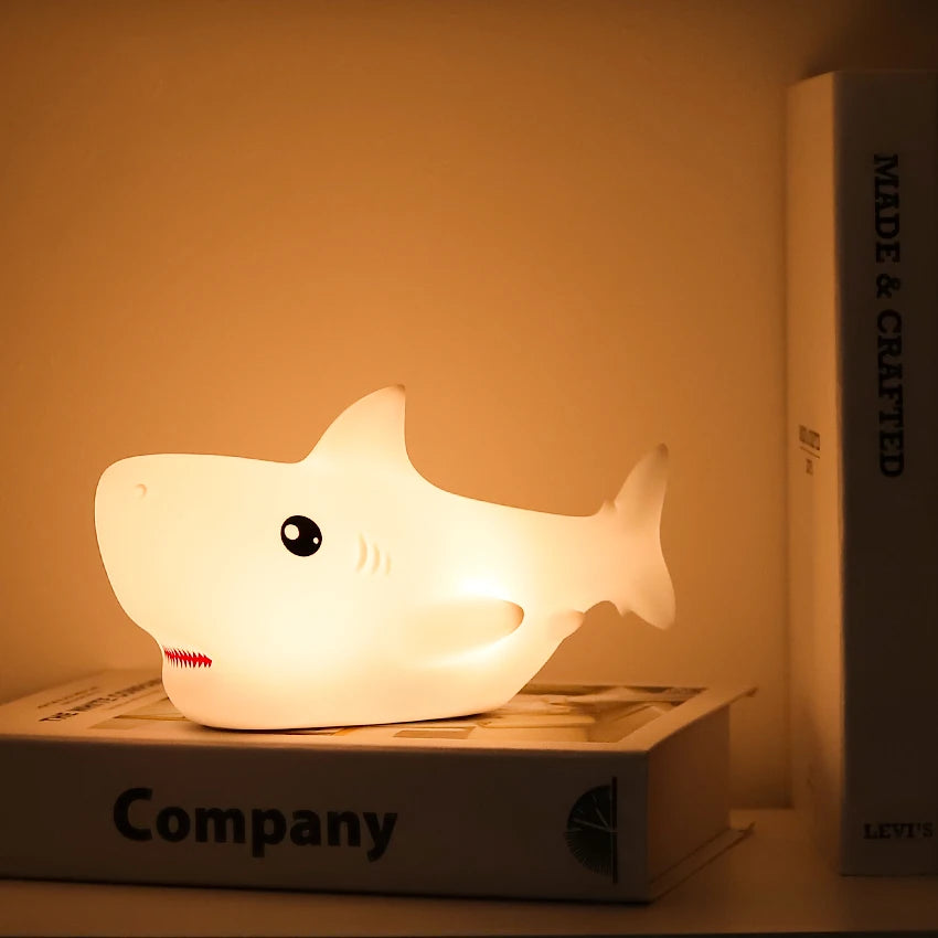 Mes animaux déco - Bob le Requin la Veilleuse marine