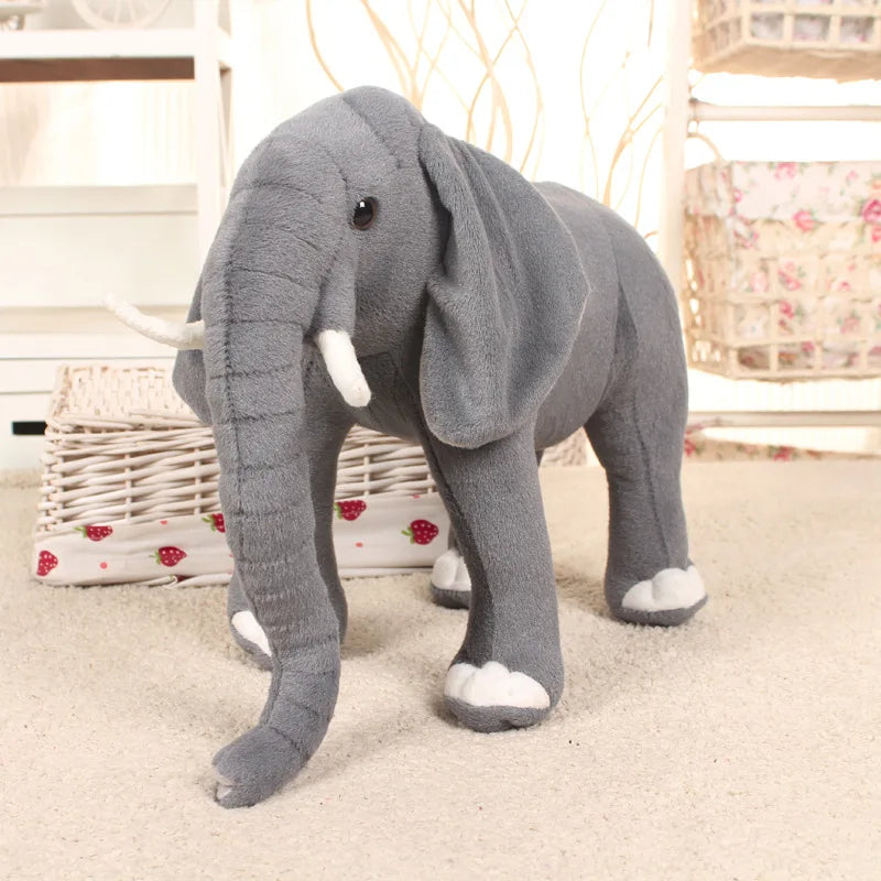 Peluche Géante Mon Grand Éléphant - décoration Chambre d'Enfant