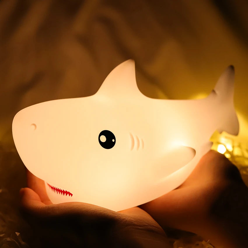 Mes animaux déco - Bob le Requin la Veilleuse marine