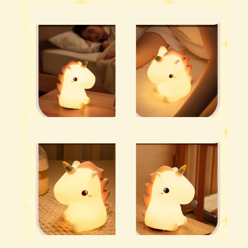 Mes animaux déco - Veilleuse Licorne en Silicone - Nuits chambre enfant