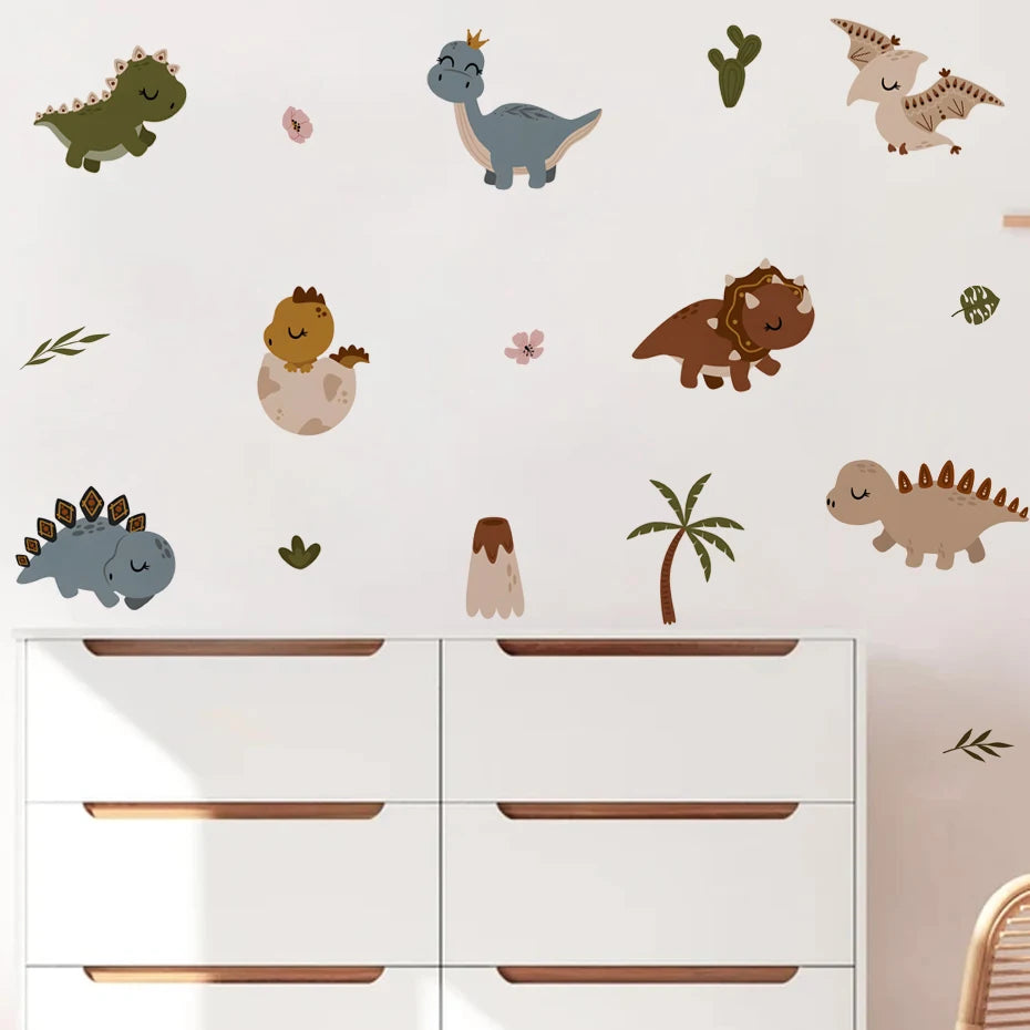 Dinosaures stickers muraux - Mes animaux déco