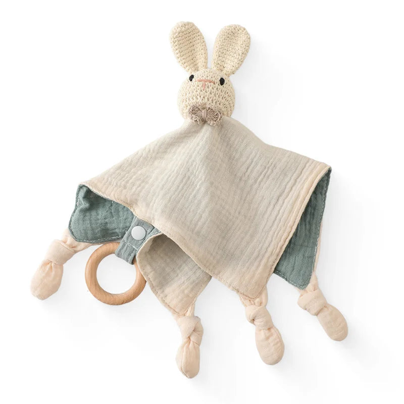 Mes anilaux déco - Doudou Animaux avec Anneau de Dentition