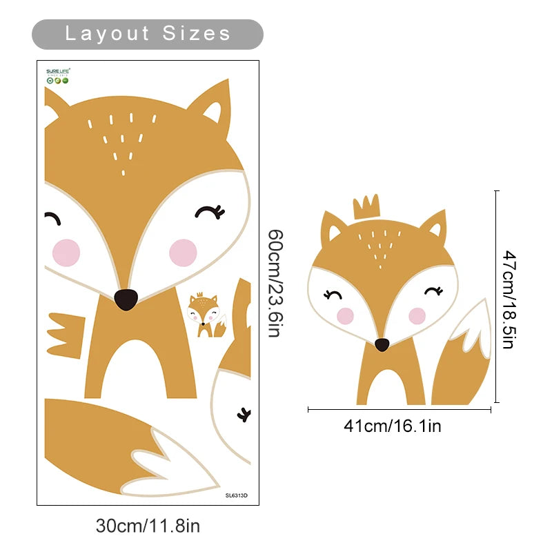 Mes Animaux Déco - stickers muraux animales
