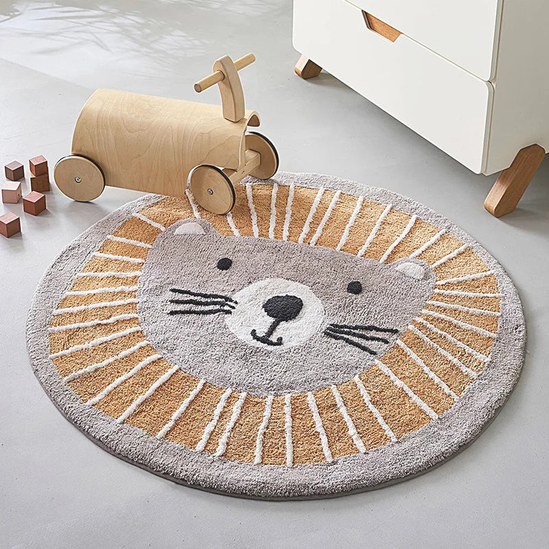 Tapis animaux dessins animés