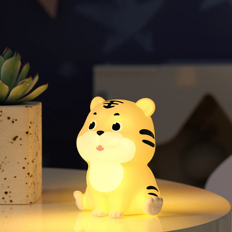 Mes animaux déco- Veilleuse Tigre - Lumière Douce Chambre d'Enfant