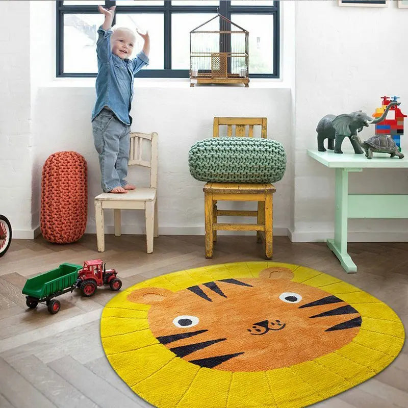 Tapis animaux dessins animés