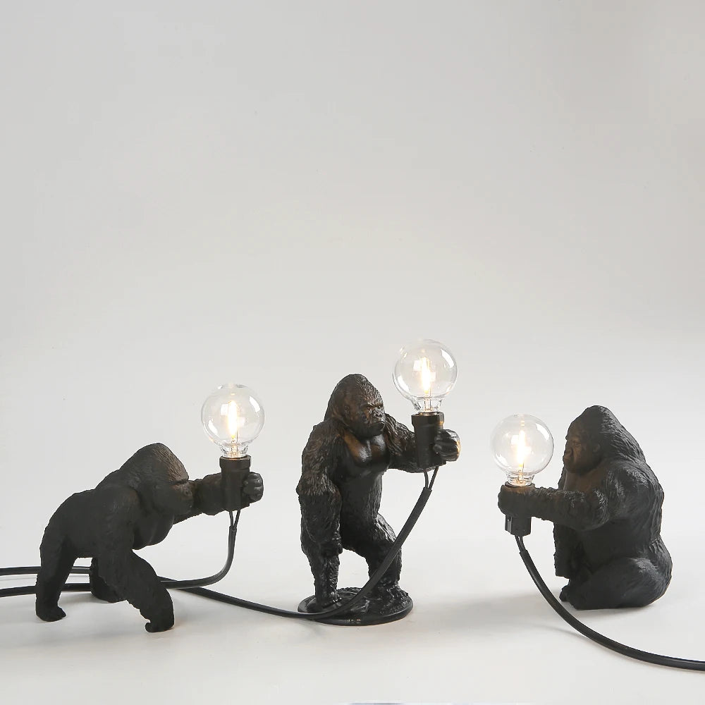 Lampe de Table Gorille - Mes animaux déco