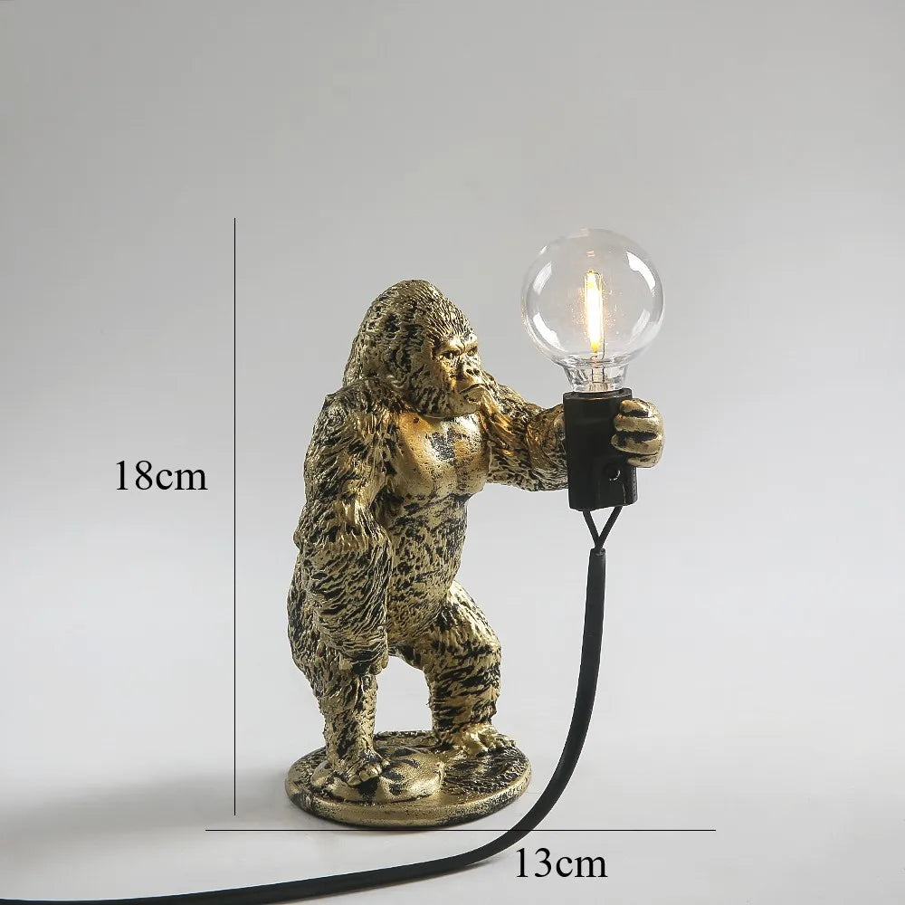 Lampe de Table Gorille - Mes animaux déco