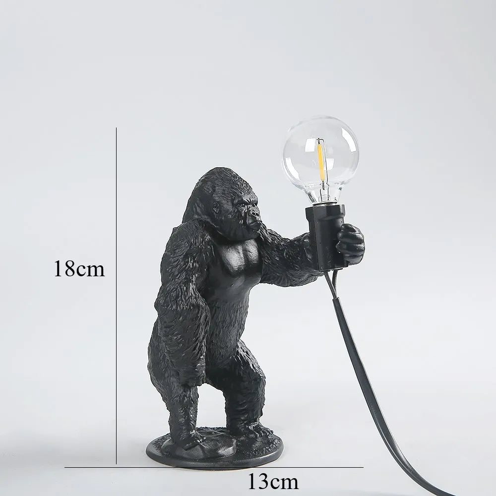 Lampe de Table Gorille - Mes animaux déco