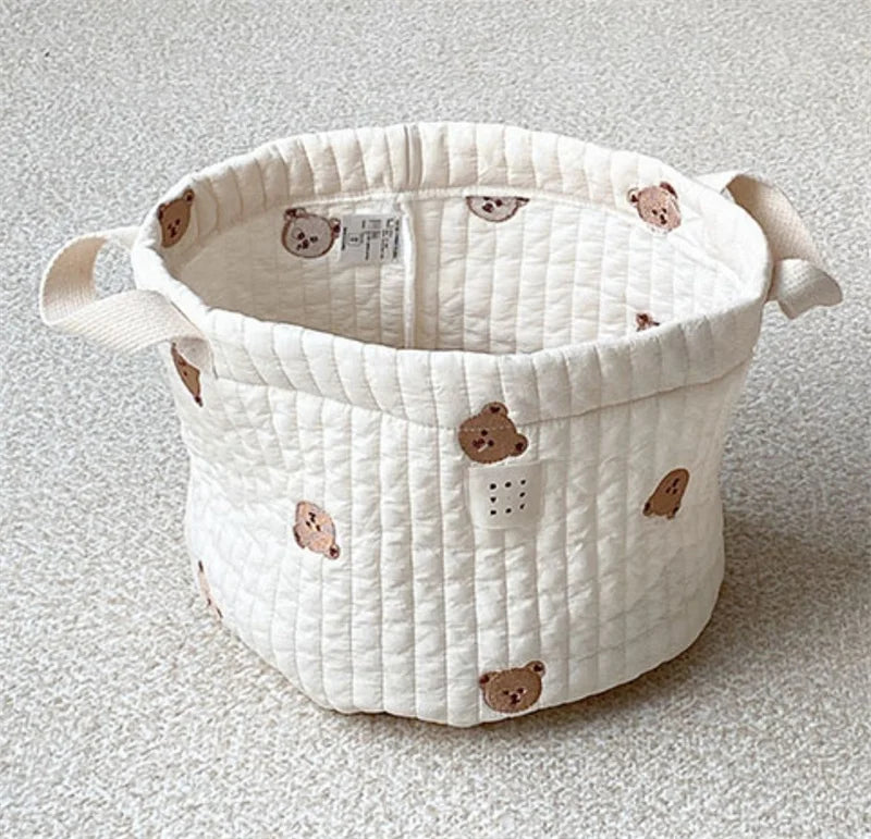 Mes animaux déco- Paniers de Rangement Petit Ours - chambre enfant