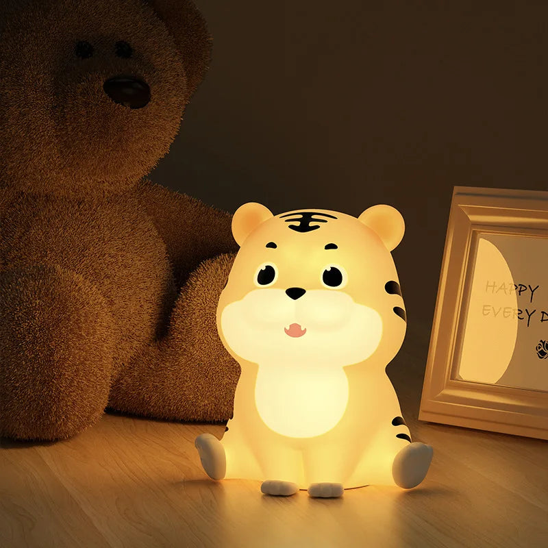 Mes animaux déco- Veilleuse Tigre - Lumière Douce Chambre d'Enfant