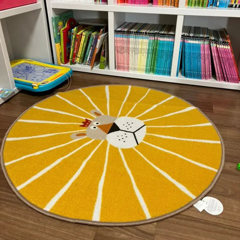 Le Tapis Lion Safari Douillet de Mes animaux déco