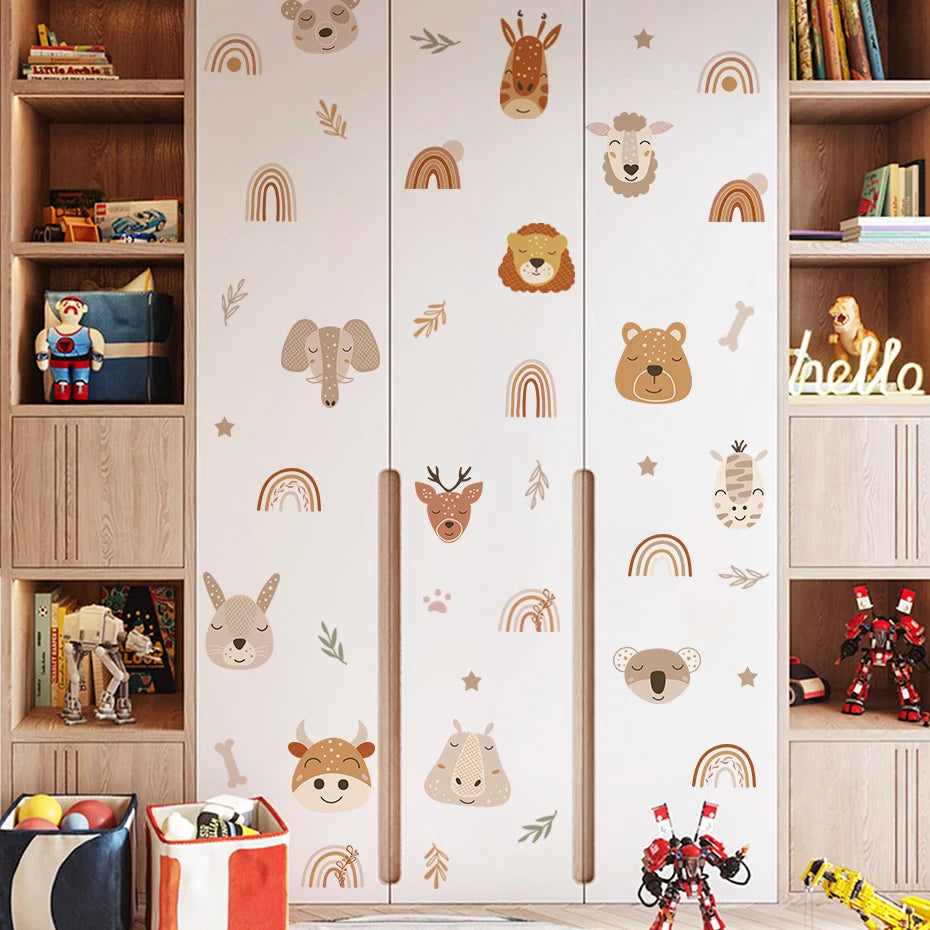 Stickers Animaux Soleil