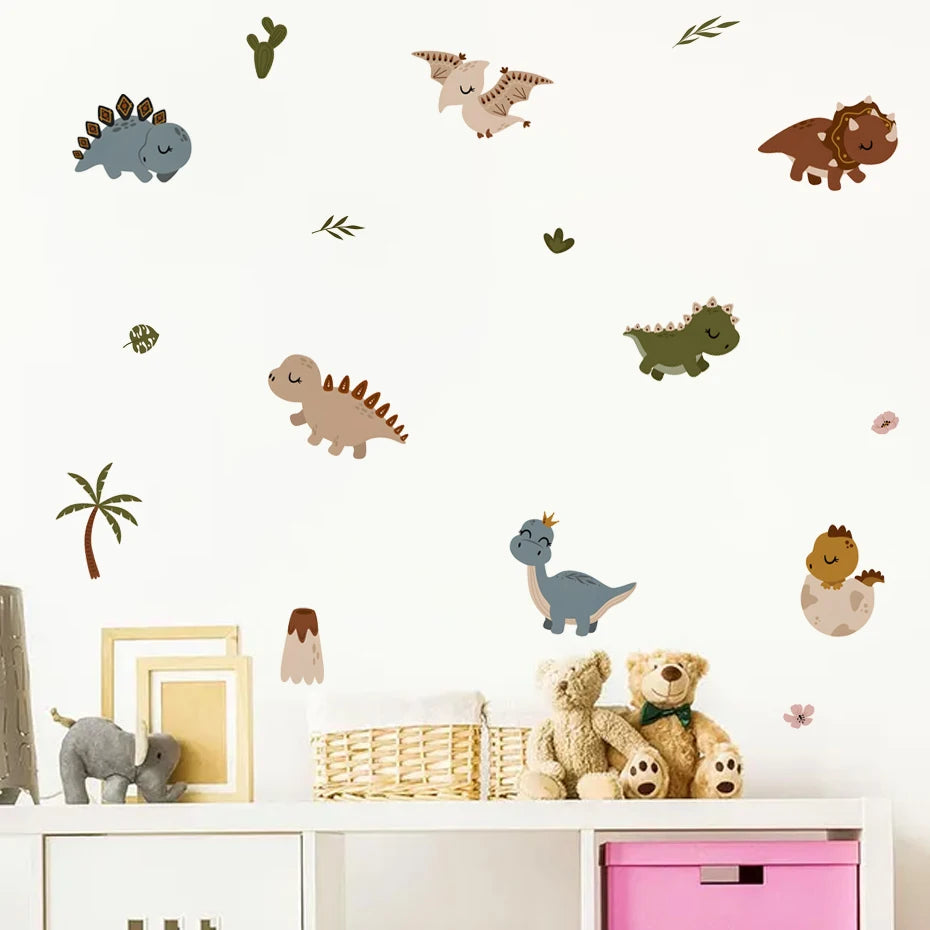 Dinosaures stickers muraux - Mes animaux déco