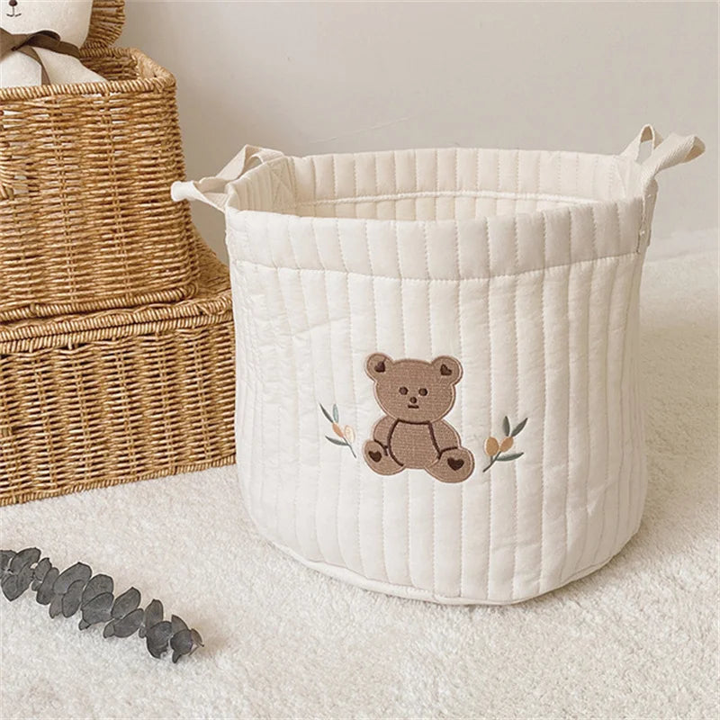 Mes animaux déco- Paniers de Rangement Petit Ours - chambre enfant