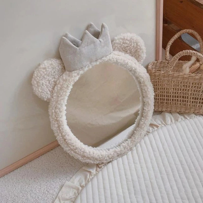 Mes animaux déco - miroir décoratif en forme d'ourson