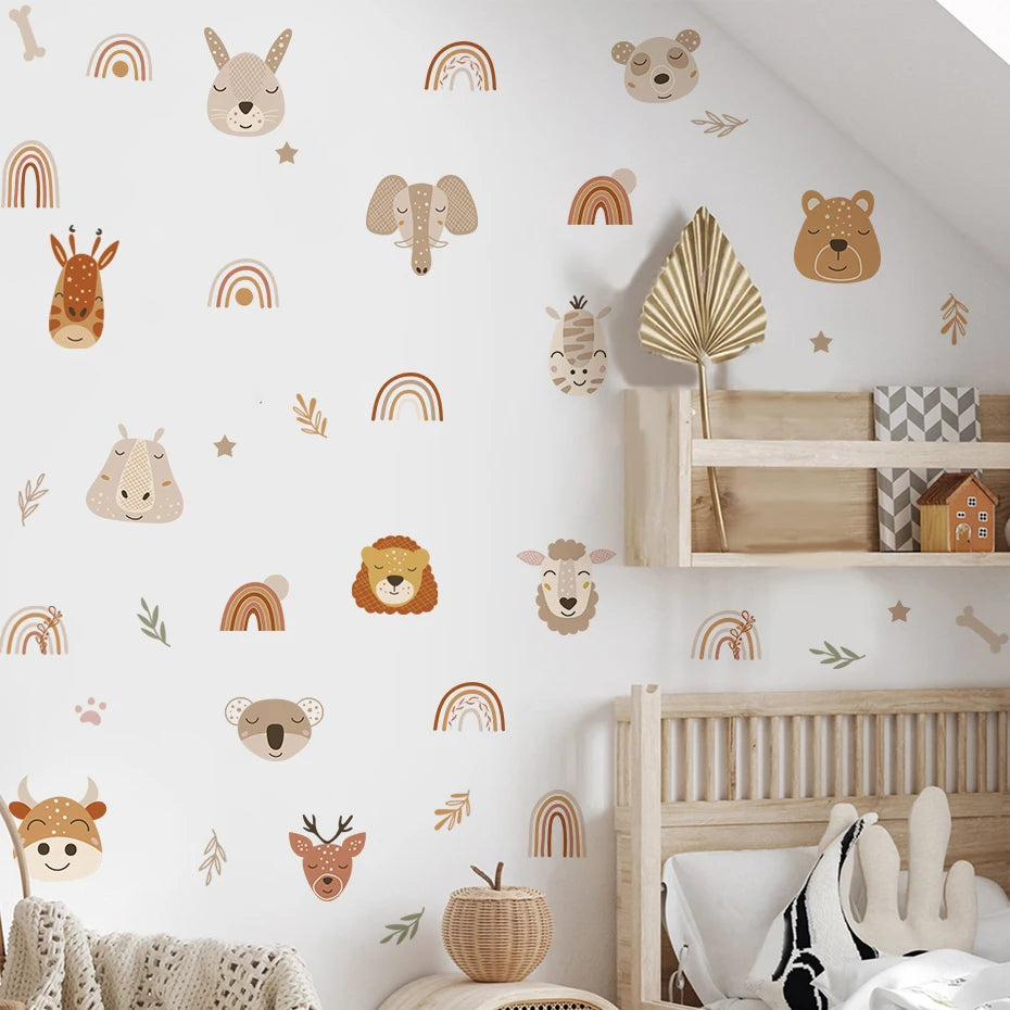 Stickers Animaux Soleil