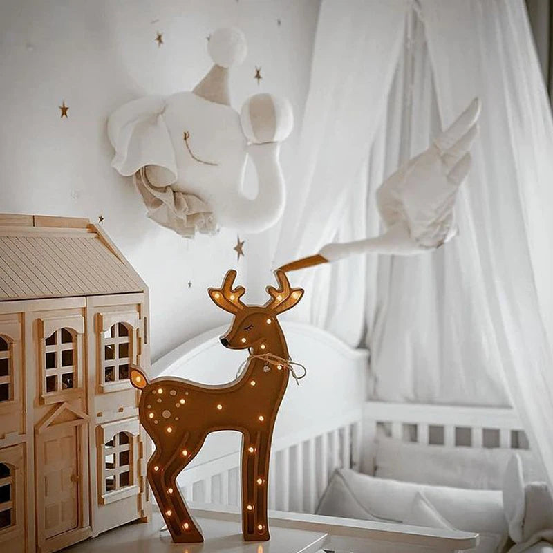 Décoration Murale Cygne en Peluche