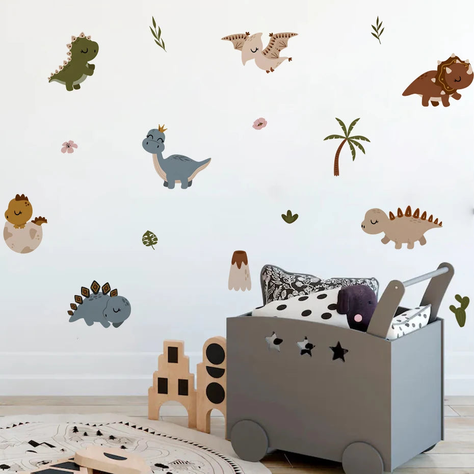 Dinosaures stickers muraux - Mes animaux déco