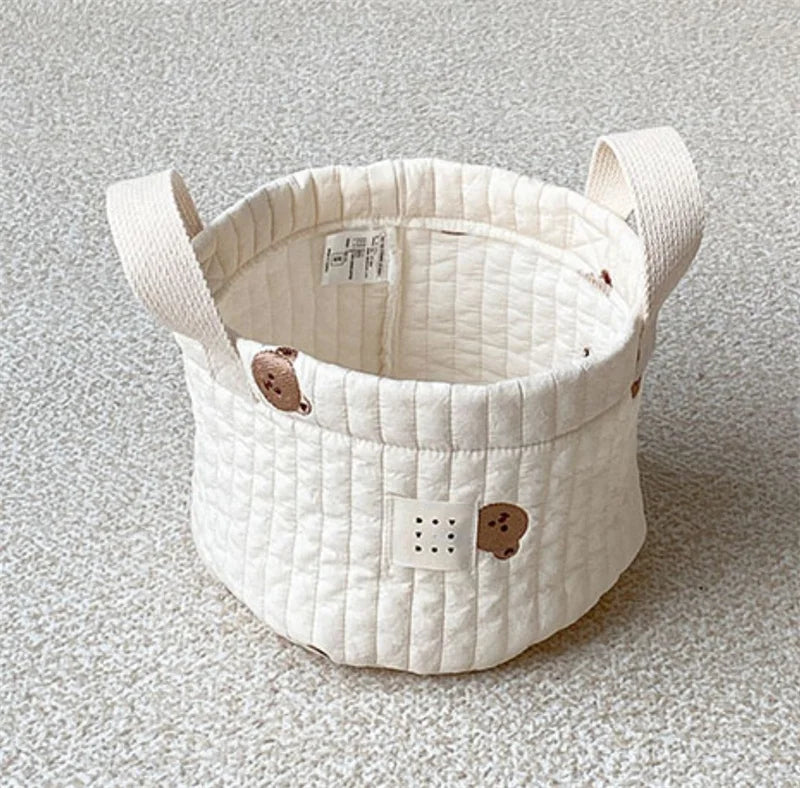 Mes animaux déco- Paniers de Rangement Petit Ours - chambre enfant