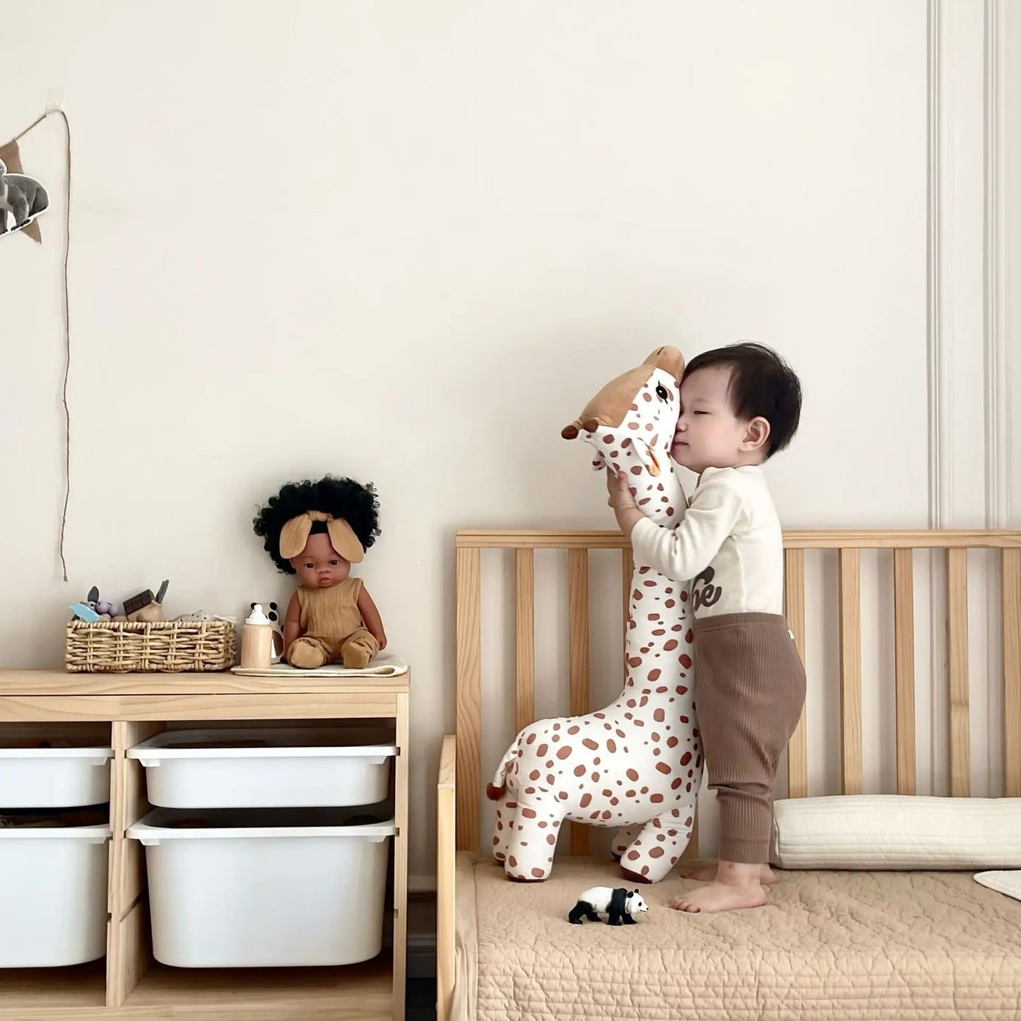 Mes animaux déco - Peluche Girafe de 40 cm
