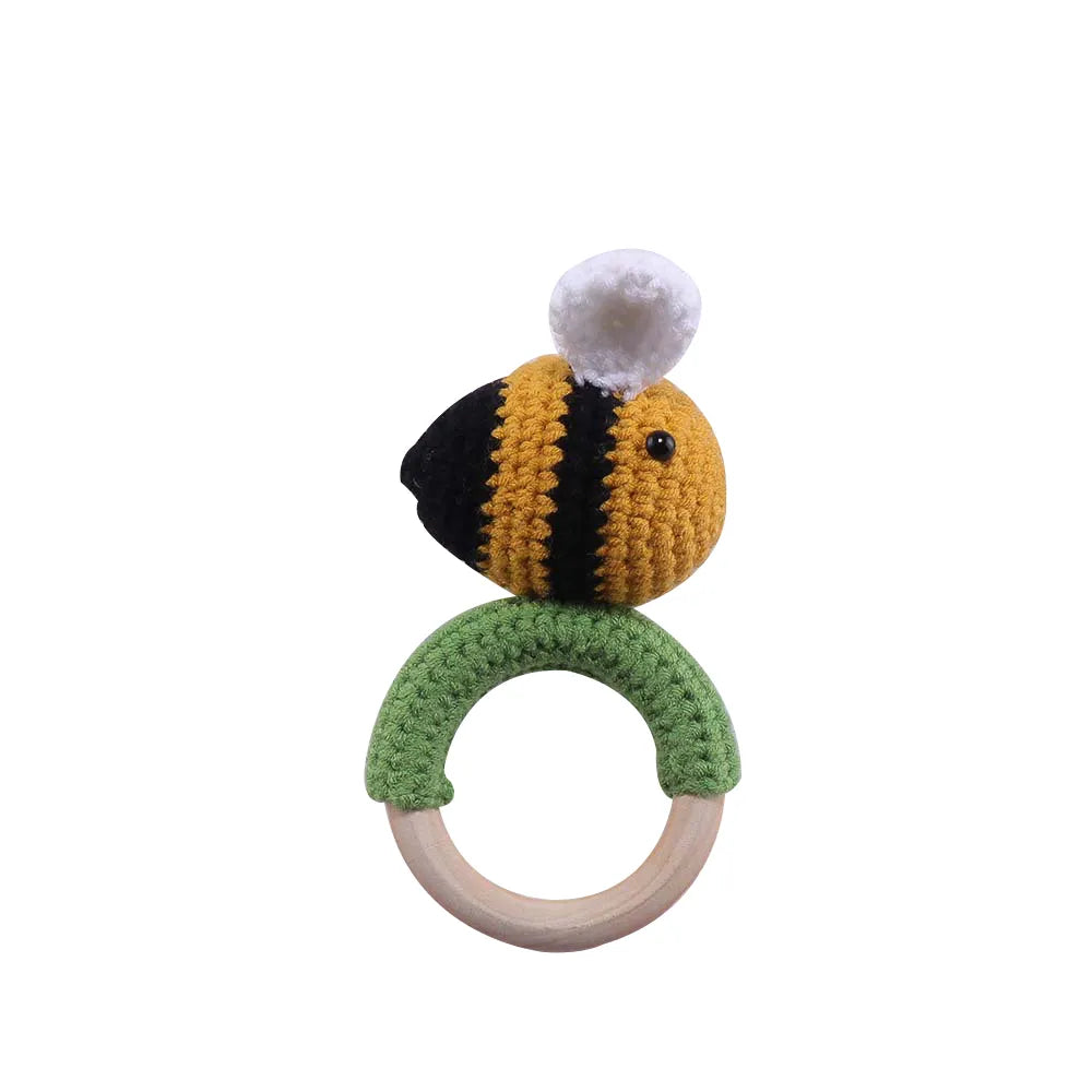 Mes animaux déco - hochet un jouet en bois Montessori - bebe