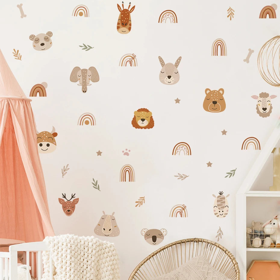 Stickers Animaux Soleil