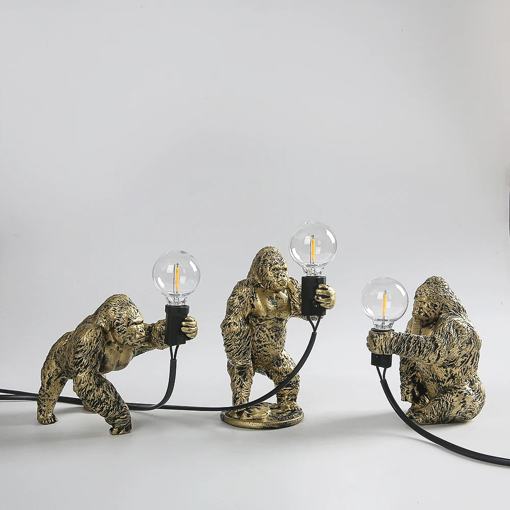 Lampe de Table Gorille - Mes animaux déco