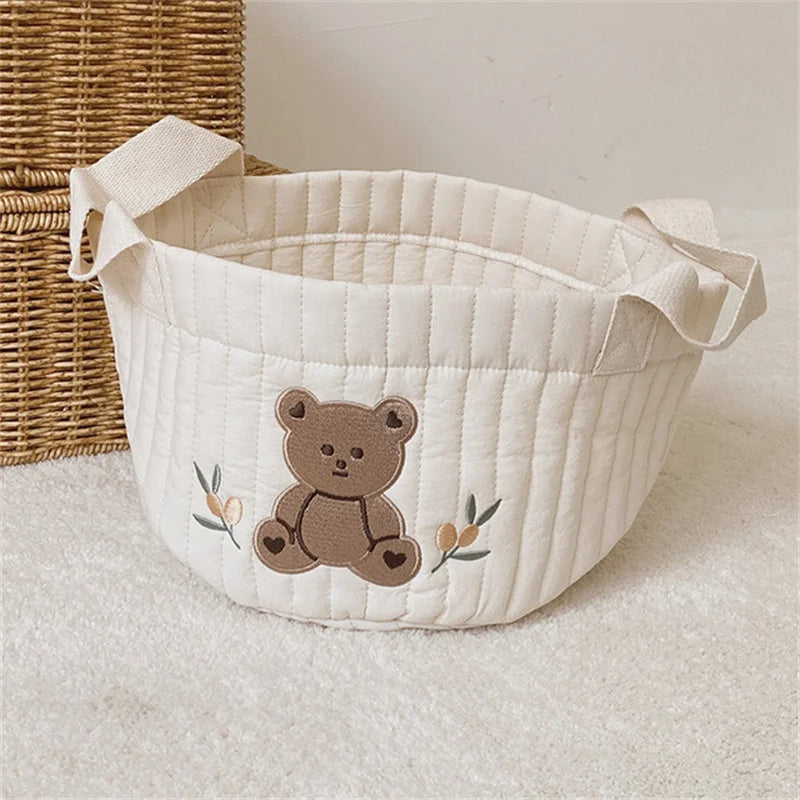 Mes animaux déco- Paniers de Rangement Petit Ours - chambre enfant