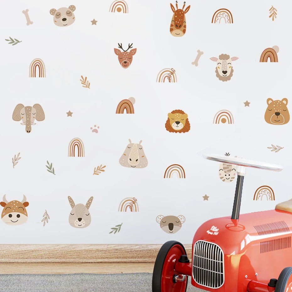 Stickers Animaux Soleil