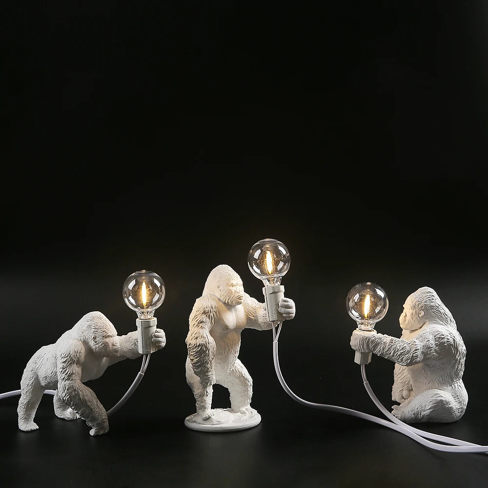 Lampe de Table Gorille - Mes animaux déco