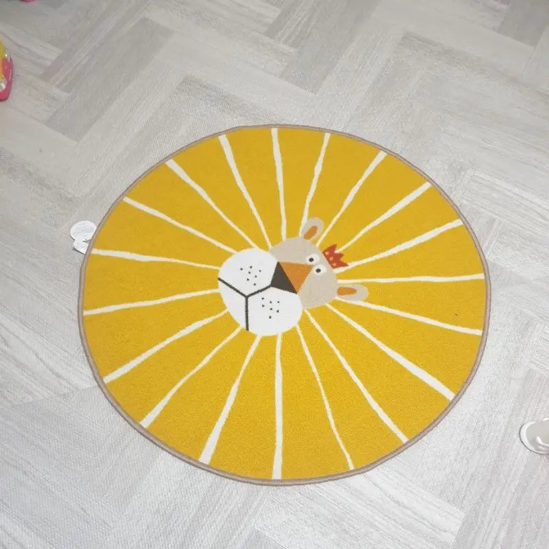 Le Tapis Lion Safari Douillet de Mes animaux déco