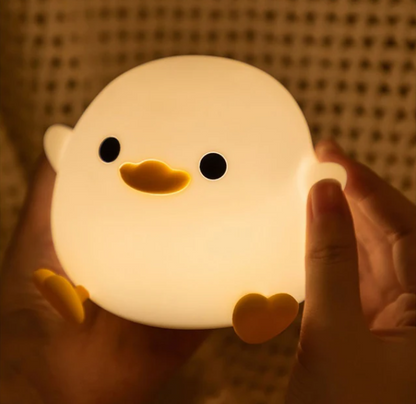 Mes animaux déco- Veilleuse Poussin en Silicone - Lumière Douce pour Nuits enfant