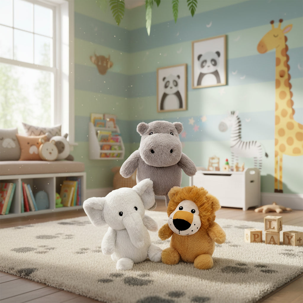 Peluches Animaux 26 cm – Mes Animaux Déco