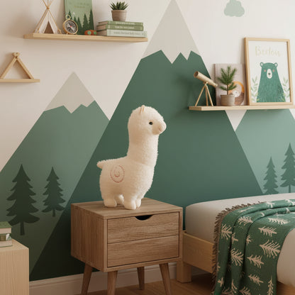 Peluche Alpaga XXL - Décoratif Chambre Enfant - Mes Animaux Déco