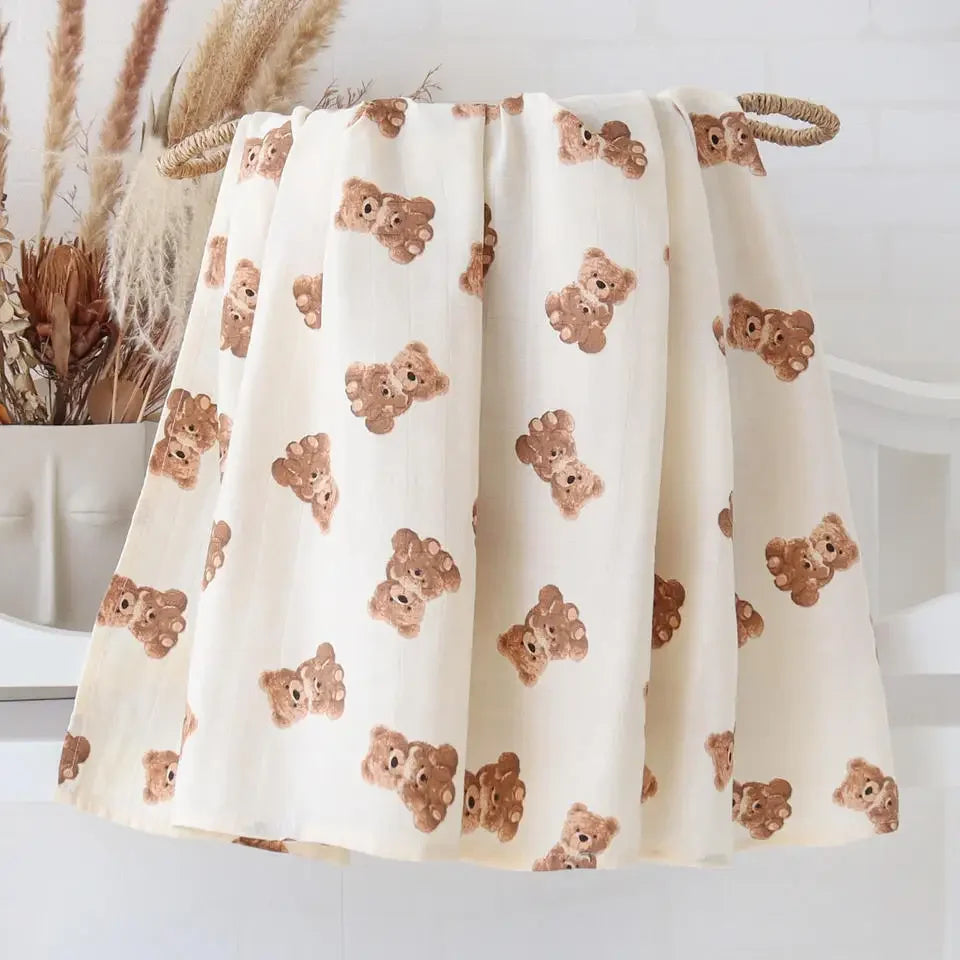 Couverture d'Emmaillotage pour Bébé - Mes animaux déco