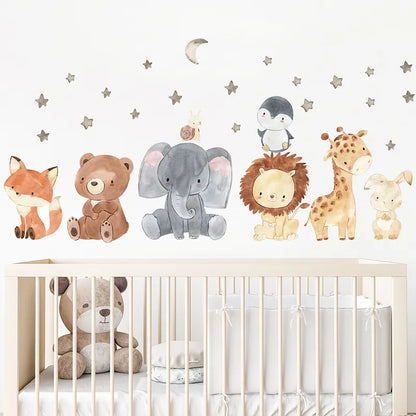 Mes animaux déco - Autocollants Animaux - chambre enfant