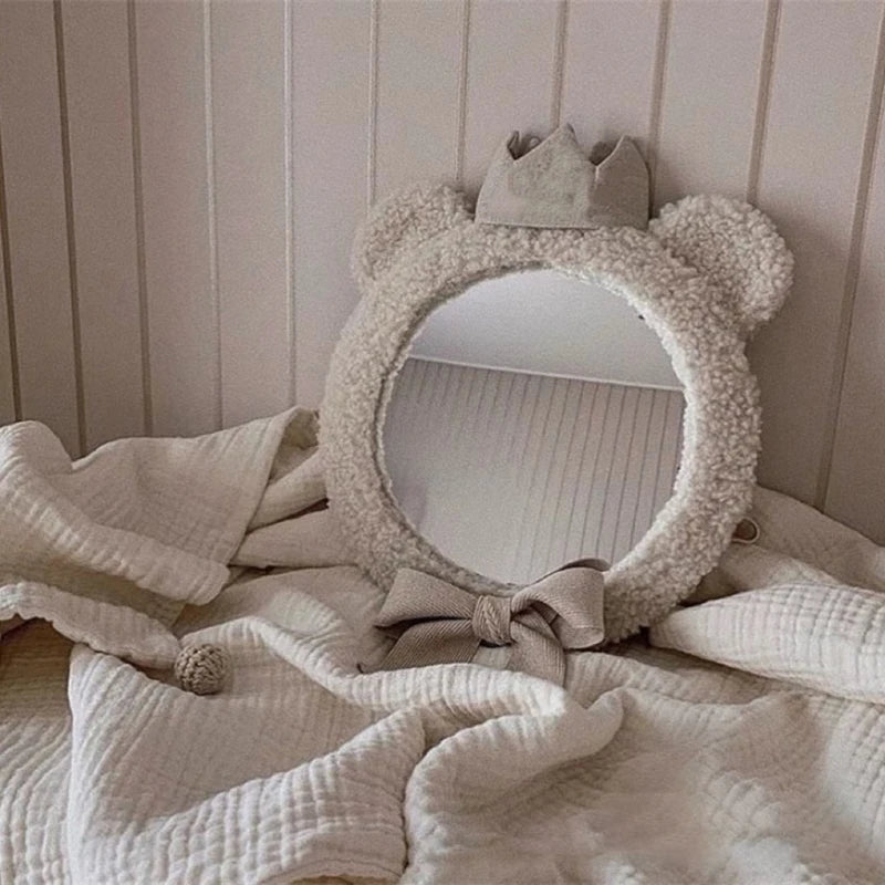 Mes animaux déco - miroir décoratif en forme d'ourson