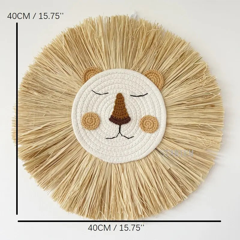 Mes animaux déco - chambre de votre enfant - Décoration Murale de Lion