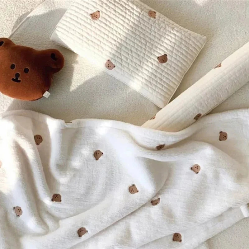 Couverture Bébé Douce en Velours de Mes animaux déco,