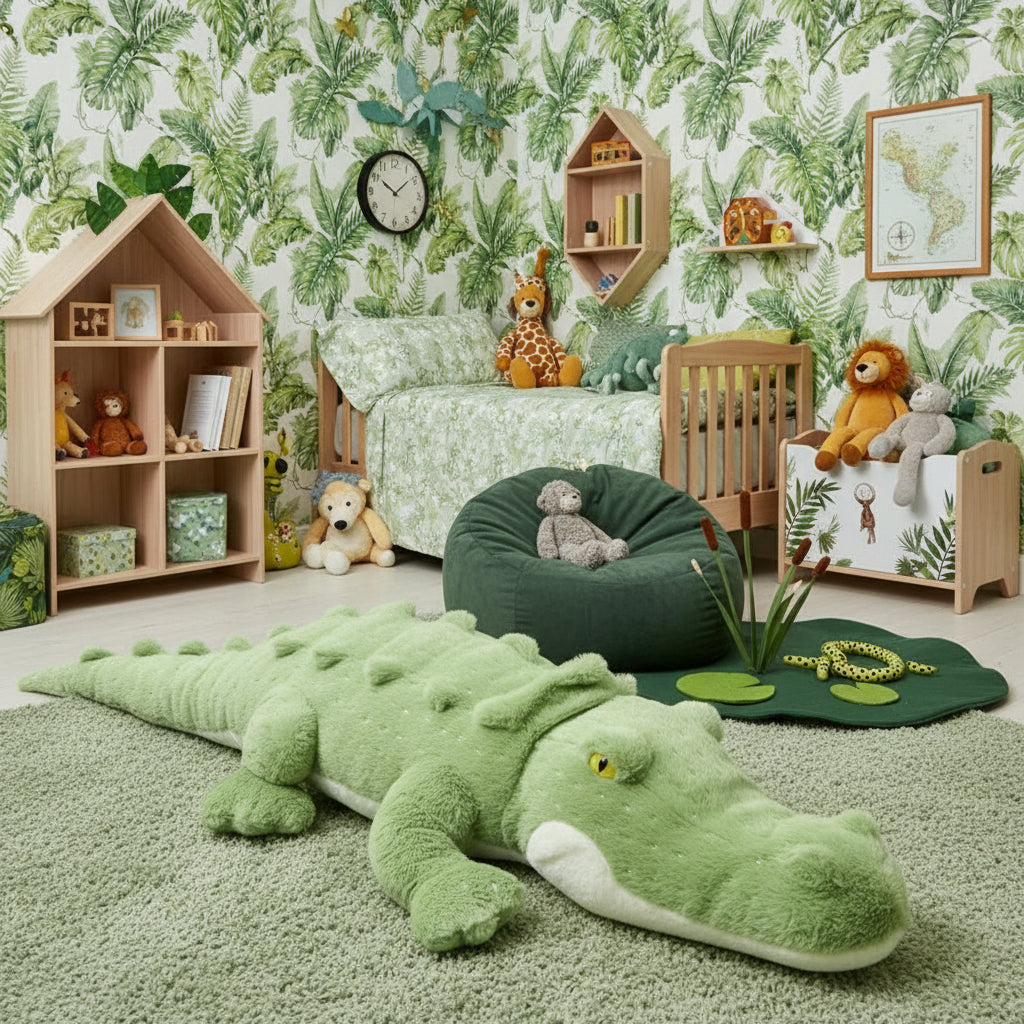 Peluche Crocodile Géante