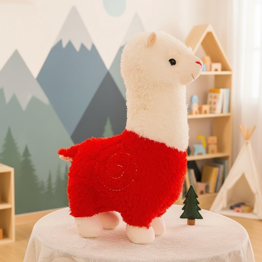 Peluche Alpaga XXL - Décoratif Chambre Enfant - Mes Animaux Déco