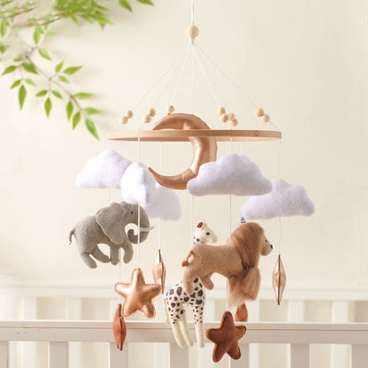 Mes animaux déco - cloche de lit en bois