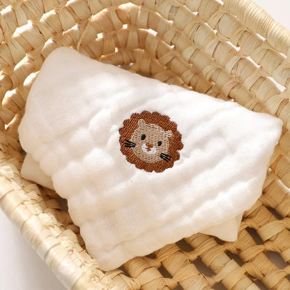 Serviette pour bébé - Mes animaux déco