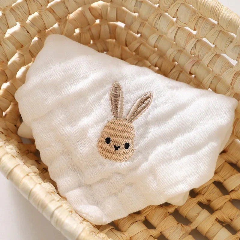 Serviette pour bébé - Mes animaux déco